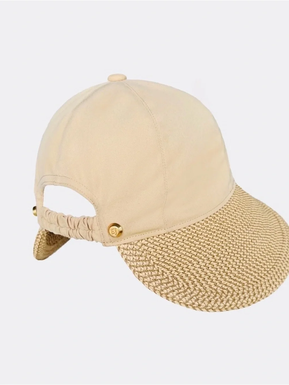 😎Eric Javits Wide Brim Straw Sun Hat : UPF 50+ (blocks 95% UVA/UVB rays)☀️ - Picture 5 of 6